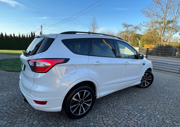Ford Kuga cena 86900 przebieg: 46000, rok produkcji 2019 z Lubartów małe 596